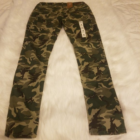 ROX DENIM LIGHT CAMOUFLAGE SKINNY'S - Picture 5 of 5